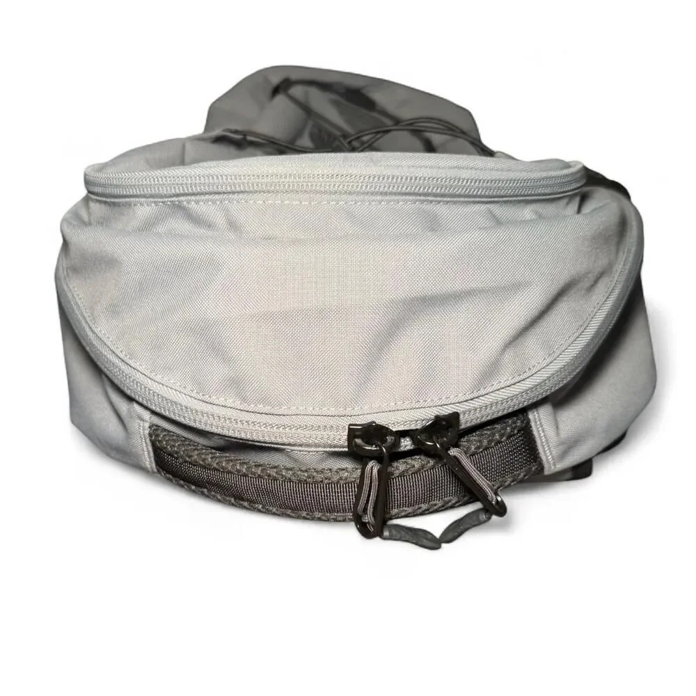 The North Face Daypack Backpack Gray Black Laptop School Hiking Bag